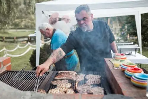 Frank am Grill